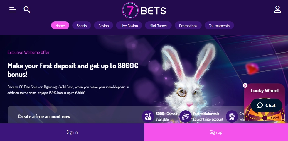 7Bets.io Casino